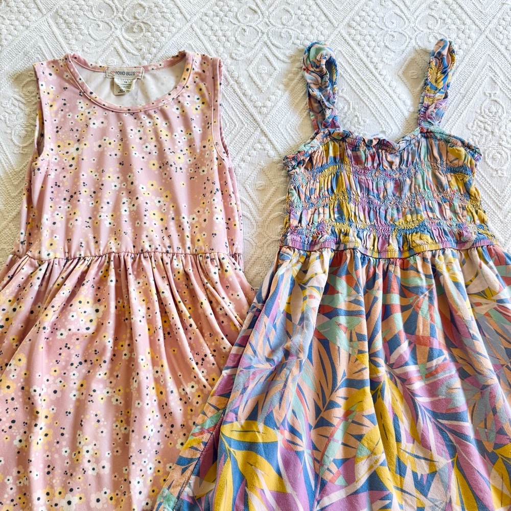 Floral Girls Bundle 2 Dresses